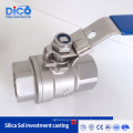 Stainless Steel BSP 2PC Industrial Floating Ball Valve